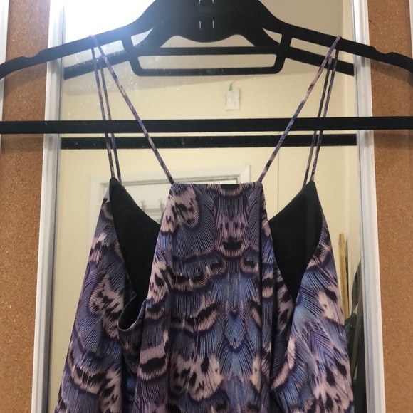 Tibi high low hem spaghetti t-strap dress - Picture 4 of 4